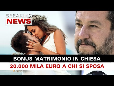 Bonus 20000 euro matrimonio come richiederlo