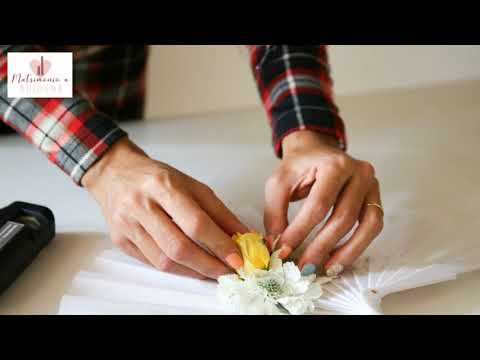 Come decorare i ventagli per matrimonio