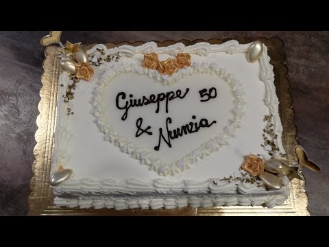 Come decorare una torta per 25 anni di matrimonio