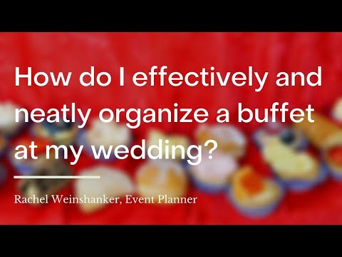 Come organizzare un matrimonio wikihow